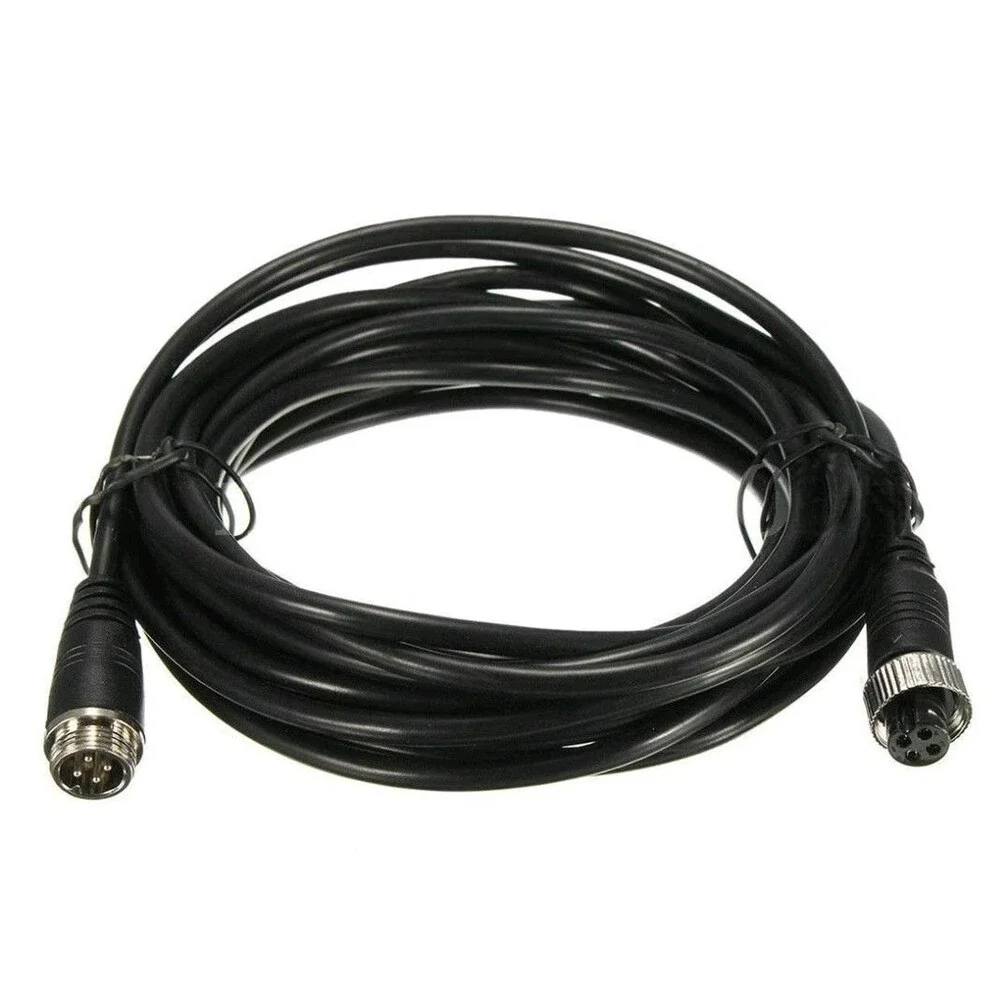 4 Pin Car Video Aviation Extension Cable for Rear View Camera Truck Bus Trailer